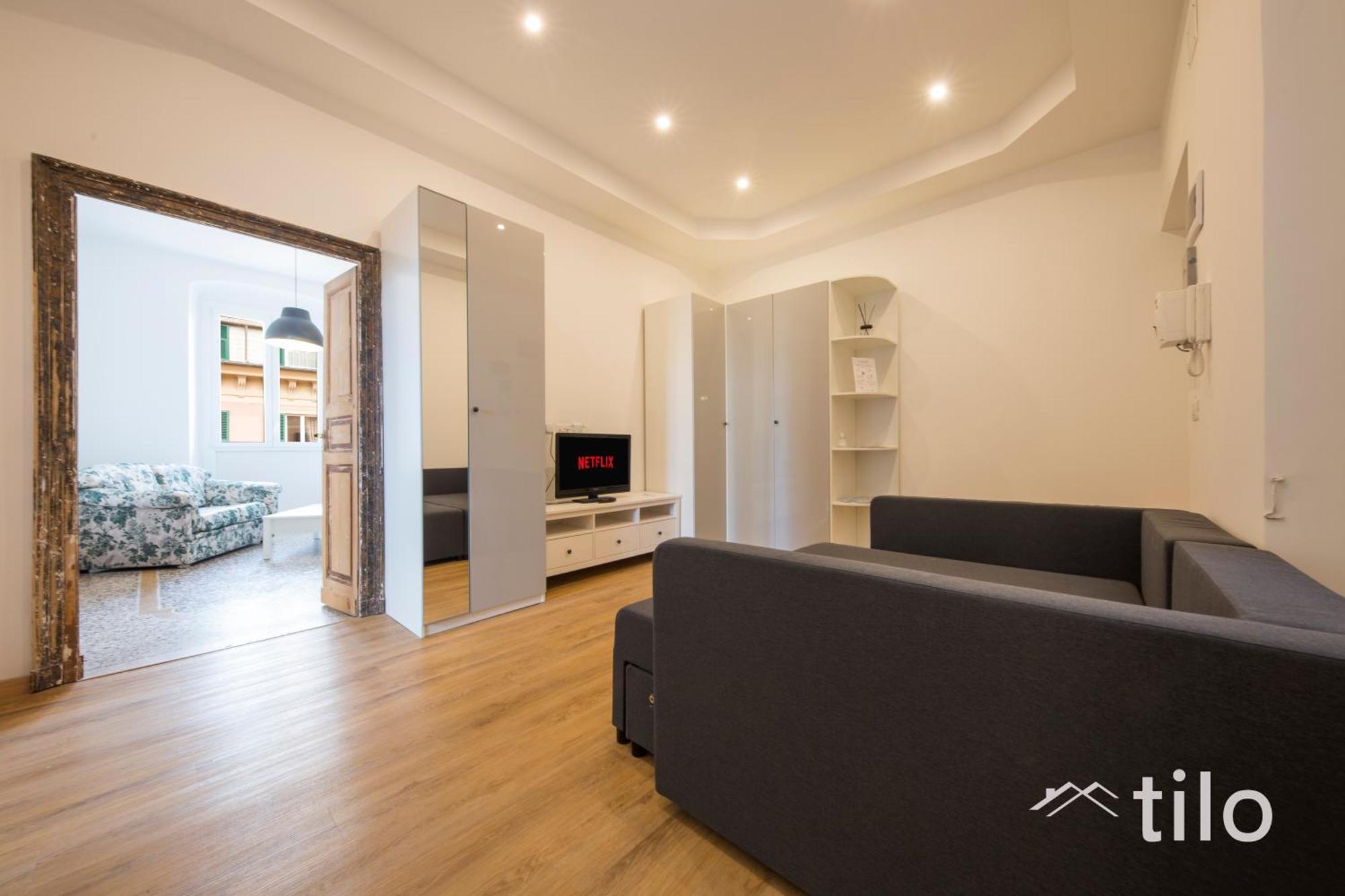 City Center, 2Br, Free Wifi & Netflix By Tilo Генуа Екстериор снимка