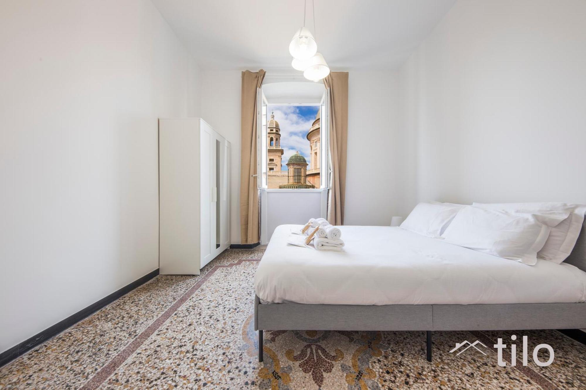 City Center, 2Br, Free Wifi & Netflix By Tilo Генуа Екстериор снимка